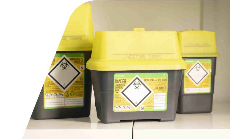 Recycled Sharp Containers Image